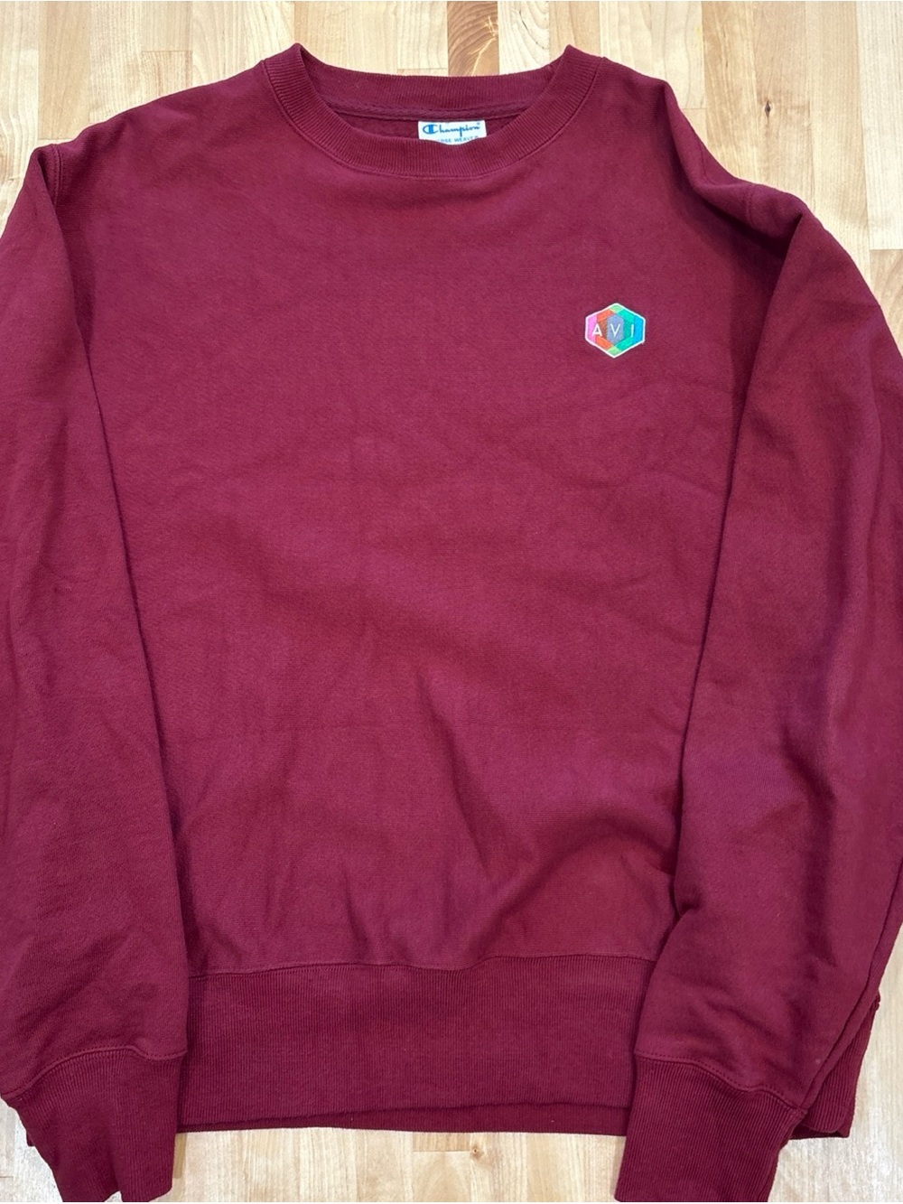 Vintage Champion Reverse Weave Heavyweight Maroon Crewneck Sweatshirt Mens M